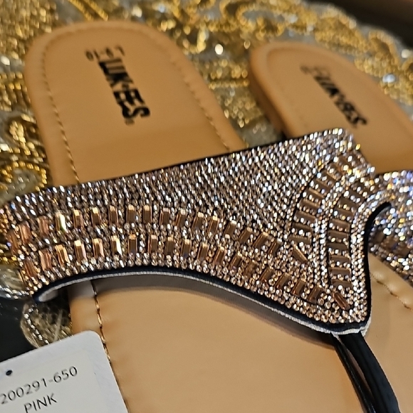 Muk Luks B Embellished Sandals - Picture 4 of 6